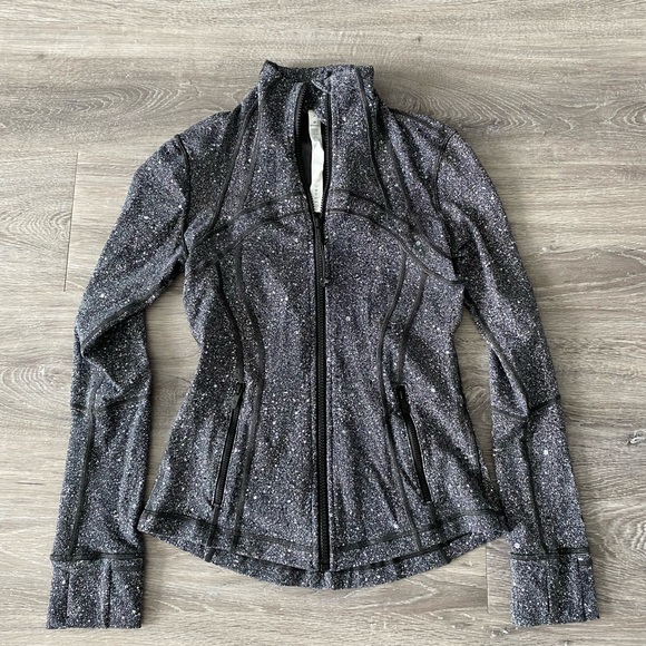 Lululemon Define Jacket Luminesce Splatter Black/ white pattern speckle - Picture 13 of 15